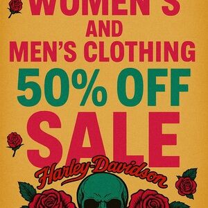 Harley-Davidson shirt sale
